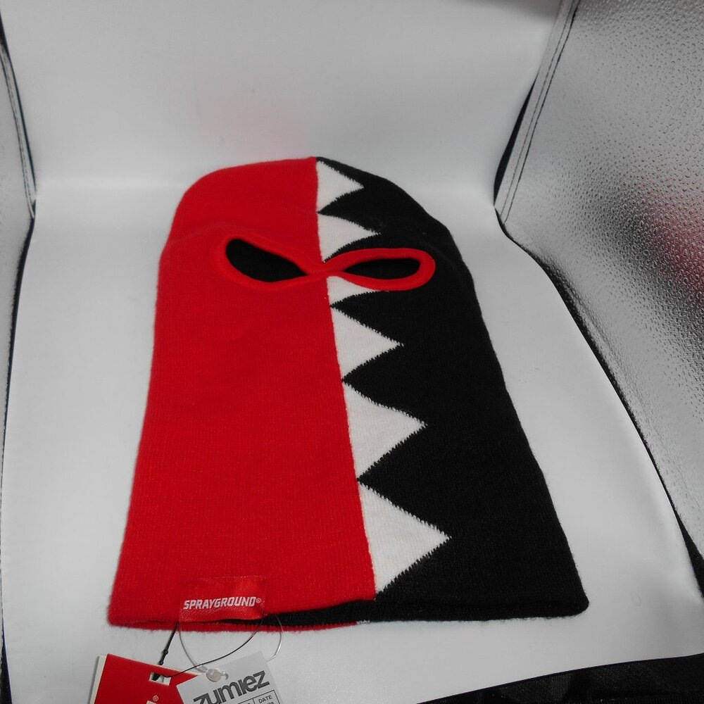 LIMITED EDITION VERTICAL SHARK SKI MASK SPRAYGROUND WINTER GEAR COVERING NEW